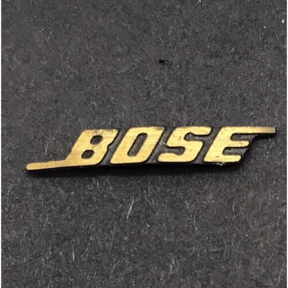 Vintage BOSE Pin Lapel Tie Tack Advertising Mini Miniature Small Pinback - Picture 1 of 3
